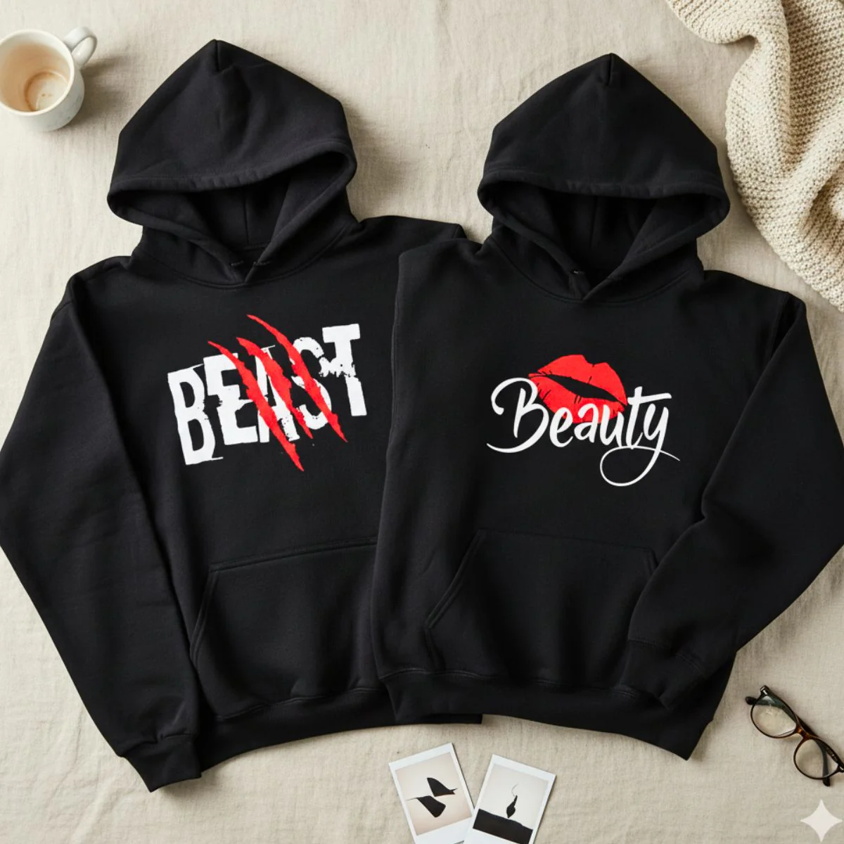Beauty & Beast Hoodies - Image 3