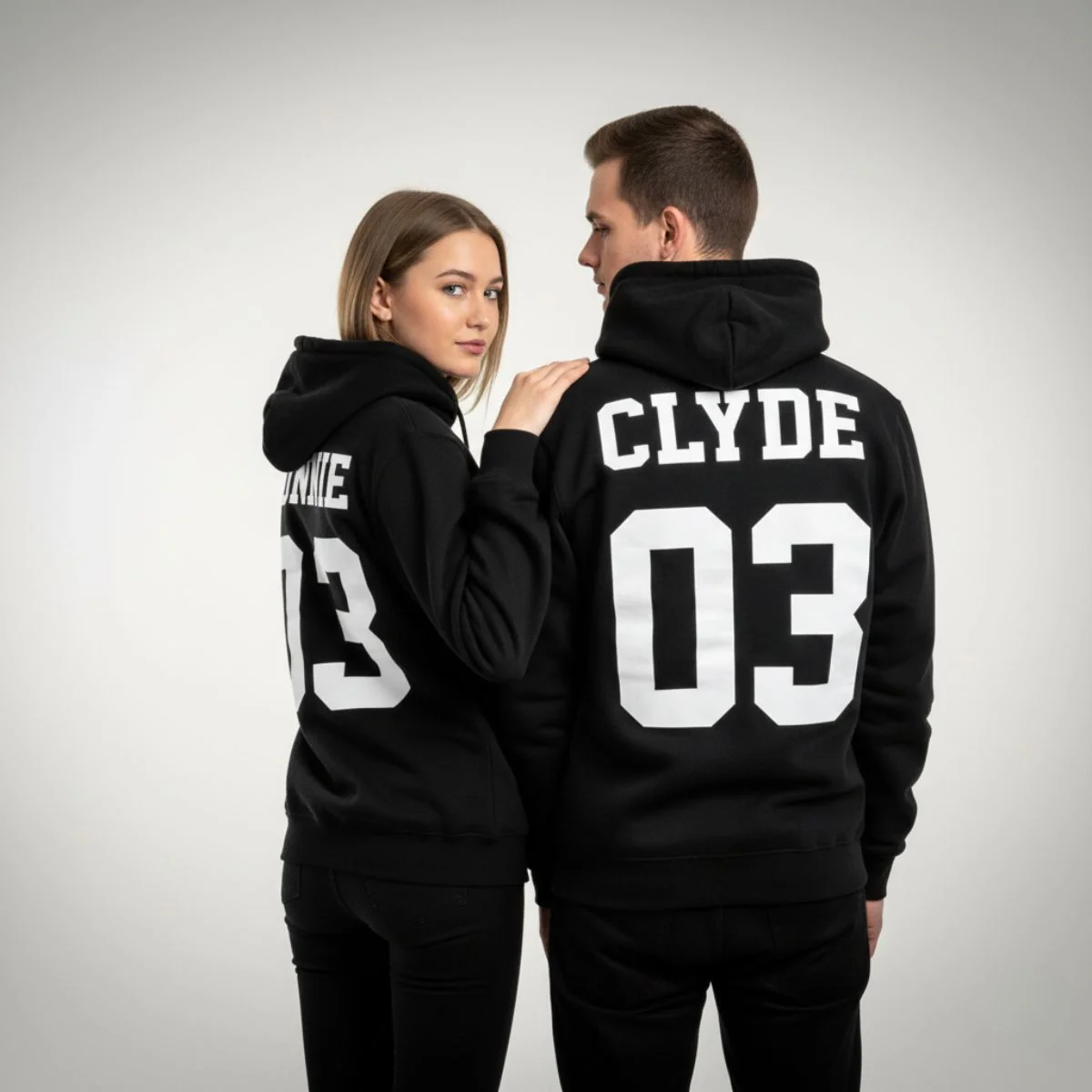 Bonnie & Clyde 03 Hoodies - Image 3