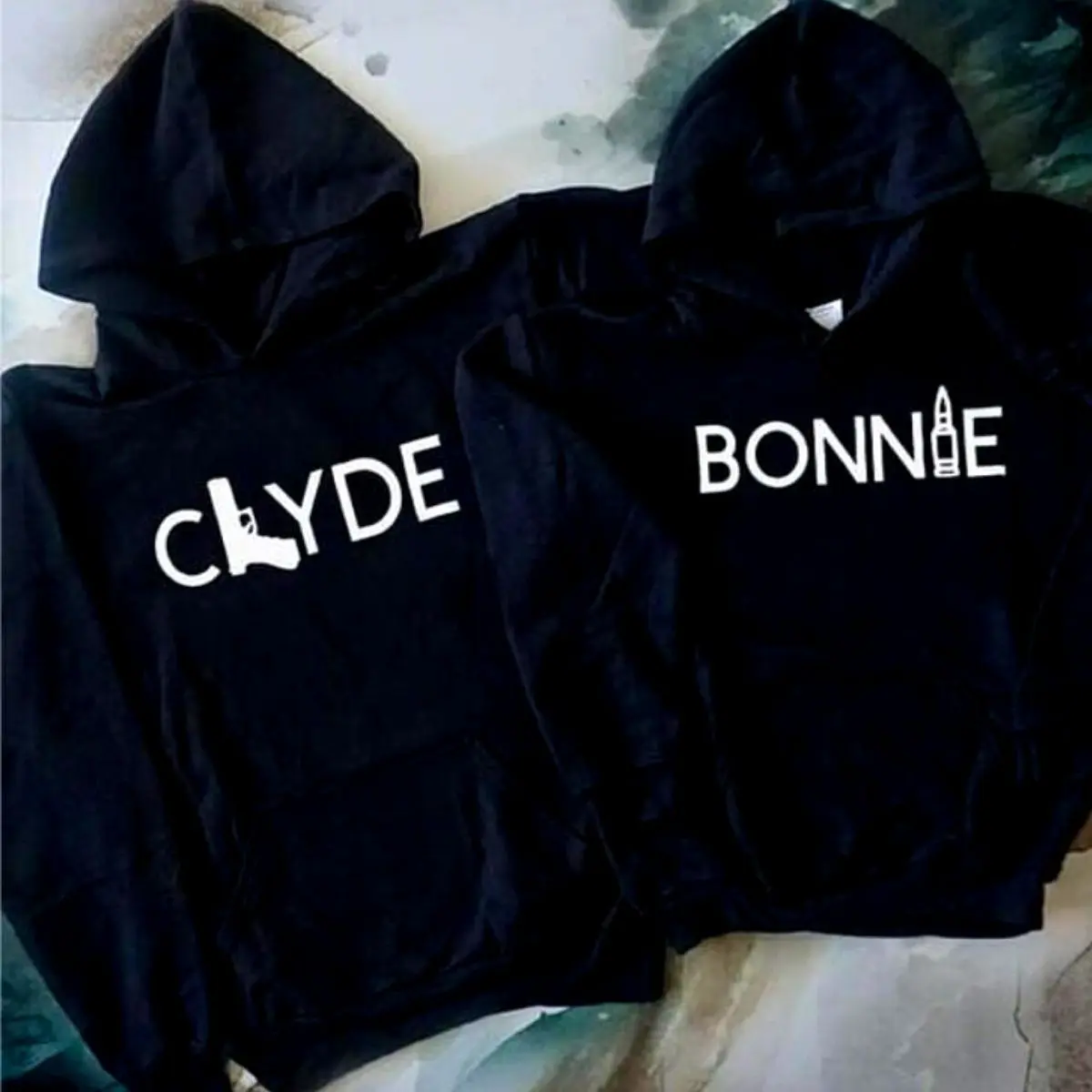 Bonnie & Clyde Hoodies - Image 6