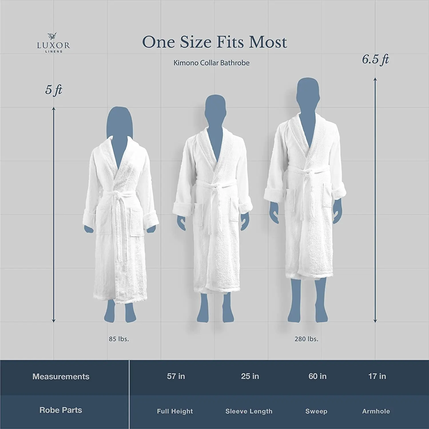 Waffle White King & Queen Bathrobes - Image 6