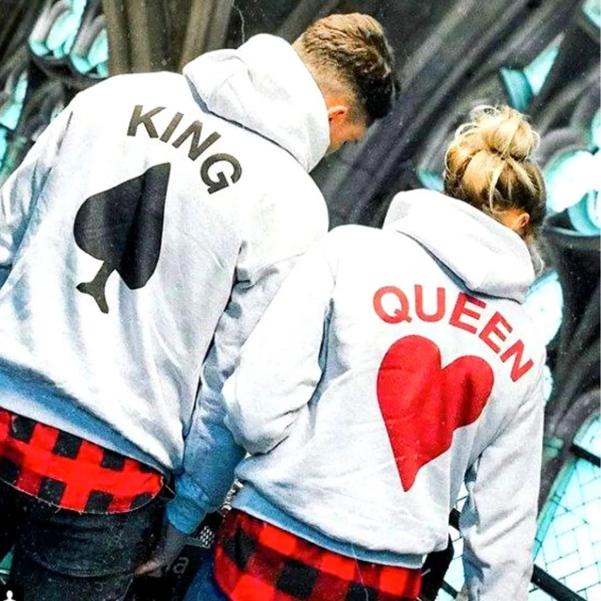Card King & Queen Hoodies - Image 5