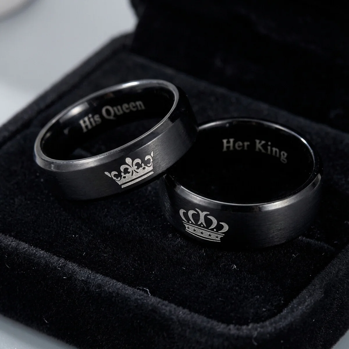 Night King & Queen Rings - Image 3