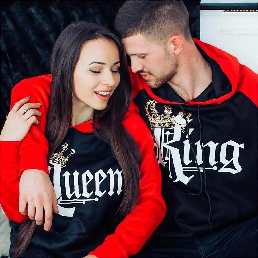 Royal King & Queen Hoodies - Image 3